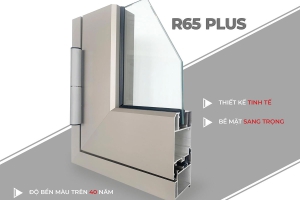 Cửa đi Nhôm mở quay MaxPro JP - Hệ 65